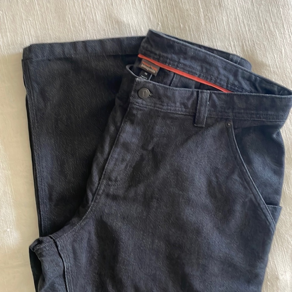 PATAGONIA WORK WEAR black denim pants